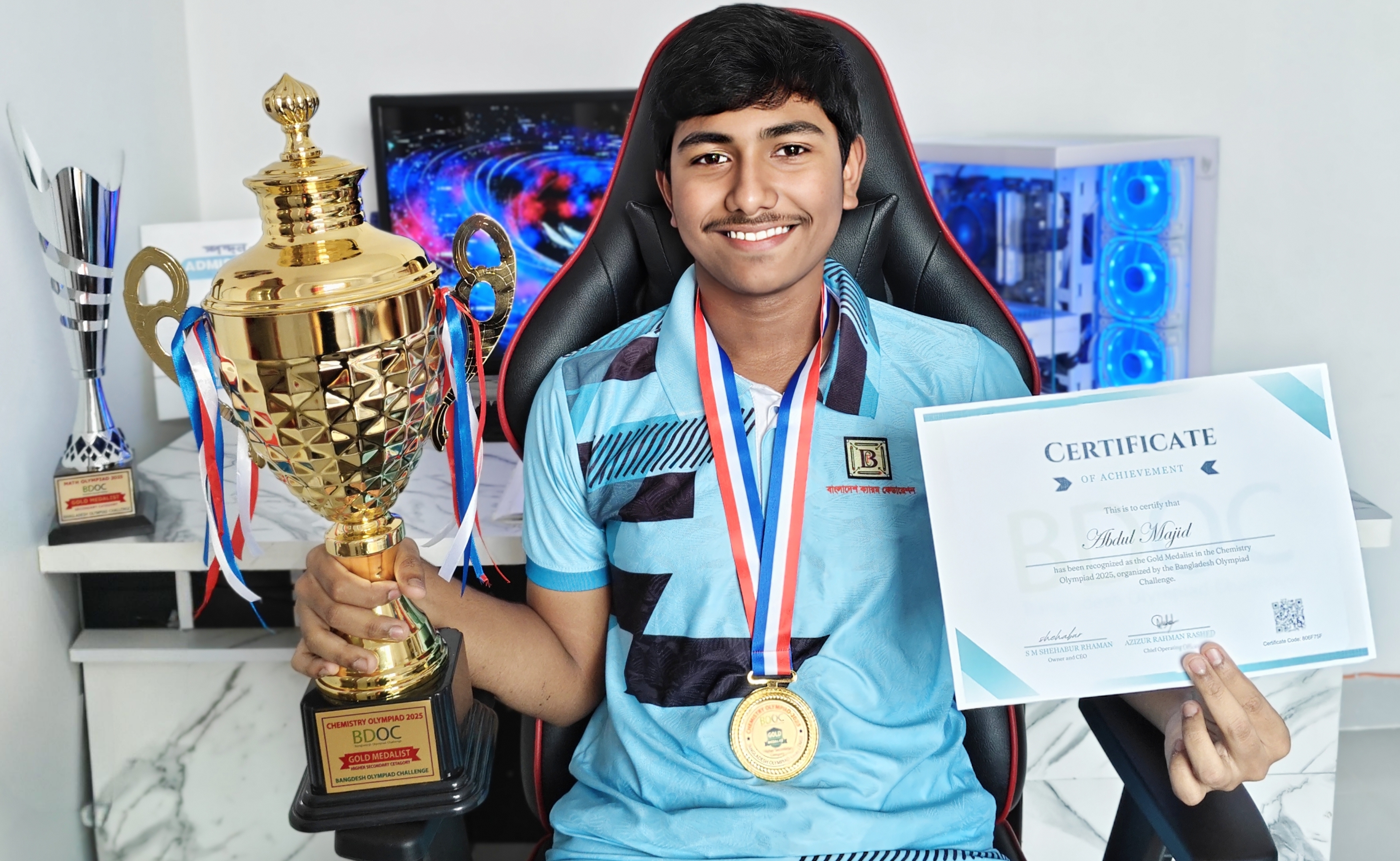 Abdul Majid — Gold Medalist