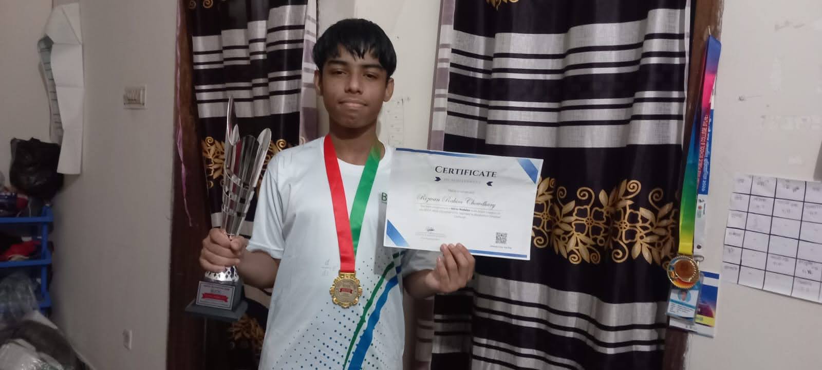 Rizwan Rahim Chowdhury — Silver Medalist