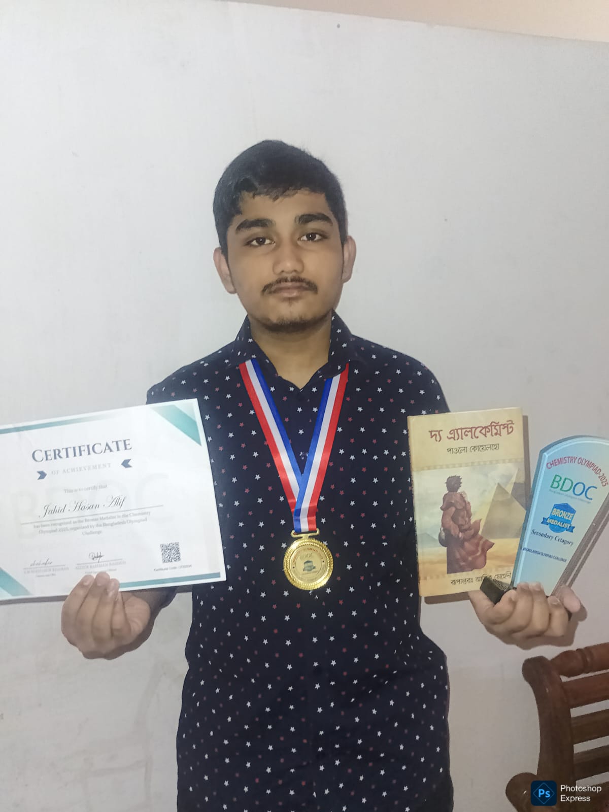ahid Hasan Alif — 1st Runner-Up