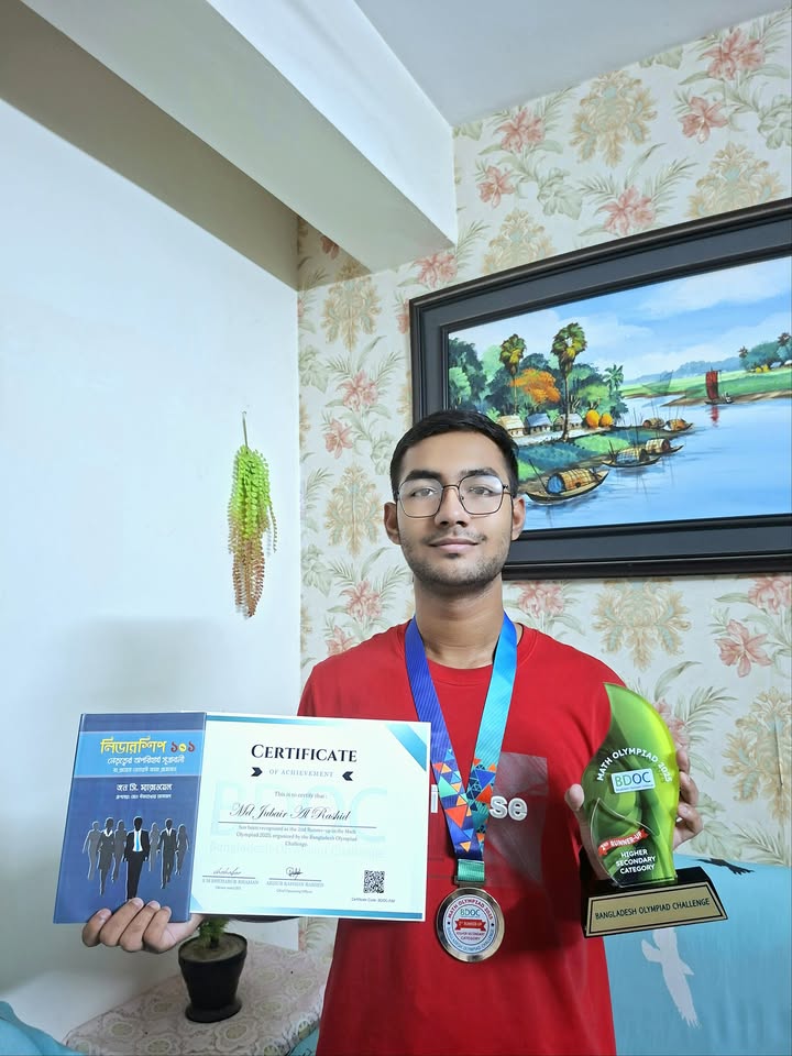 Md Jubair Al Rashid — 2nd Runner-Up